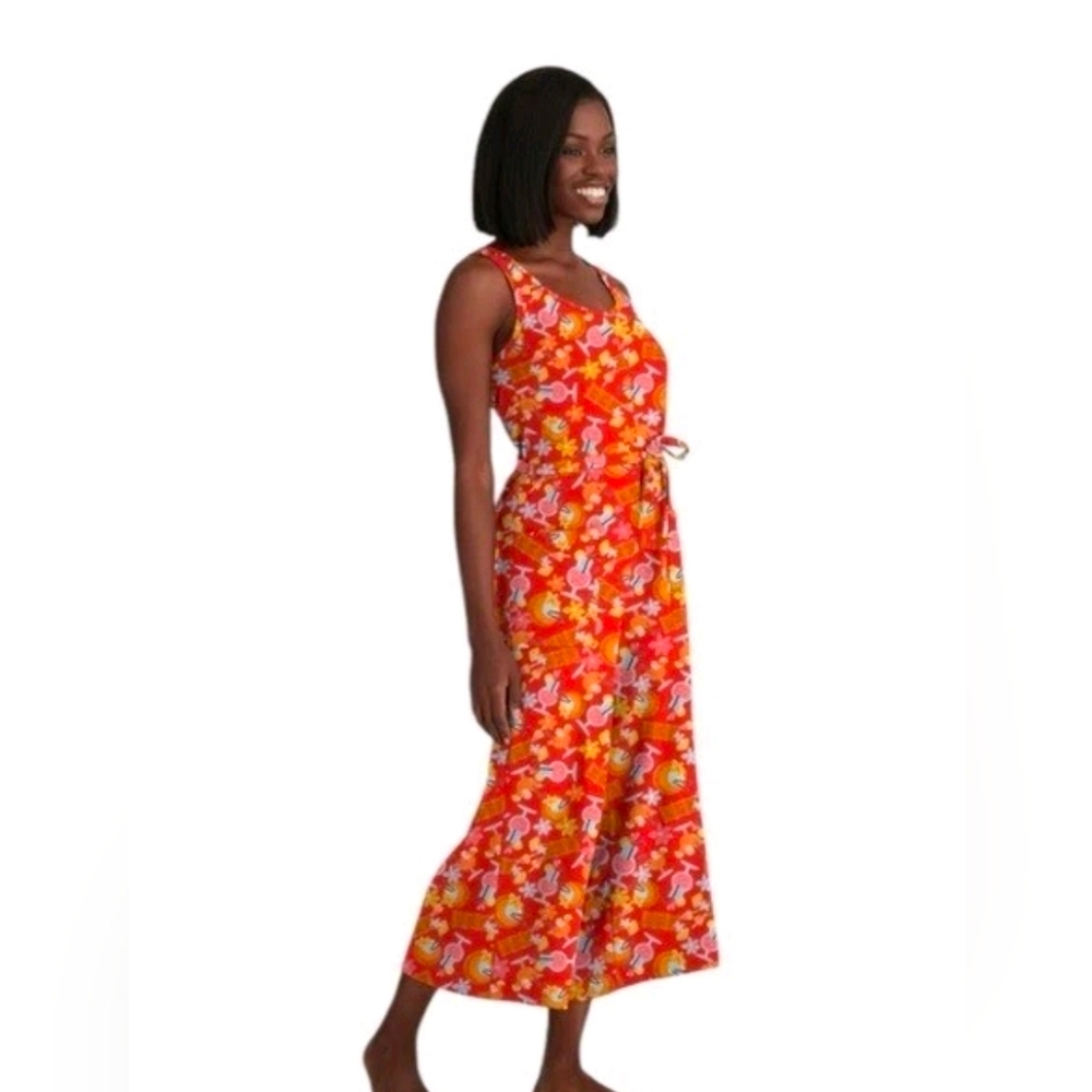Meundies XL Jumpsuit In Happy Hour Print
